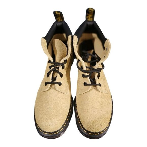 Dr Martens 939 Ben Suede Lace Up Boots Hazy Yellow Women size 10 New No Box - Picture 2 of 5